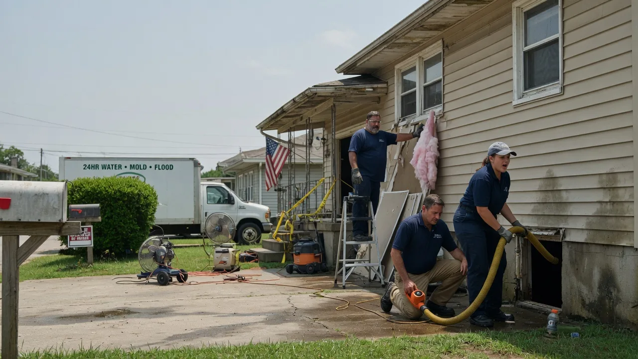 Water Damage Repair in Greeley, KS near me